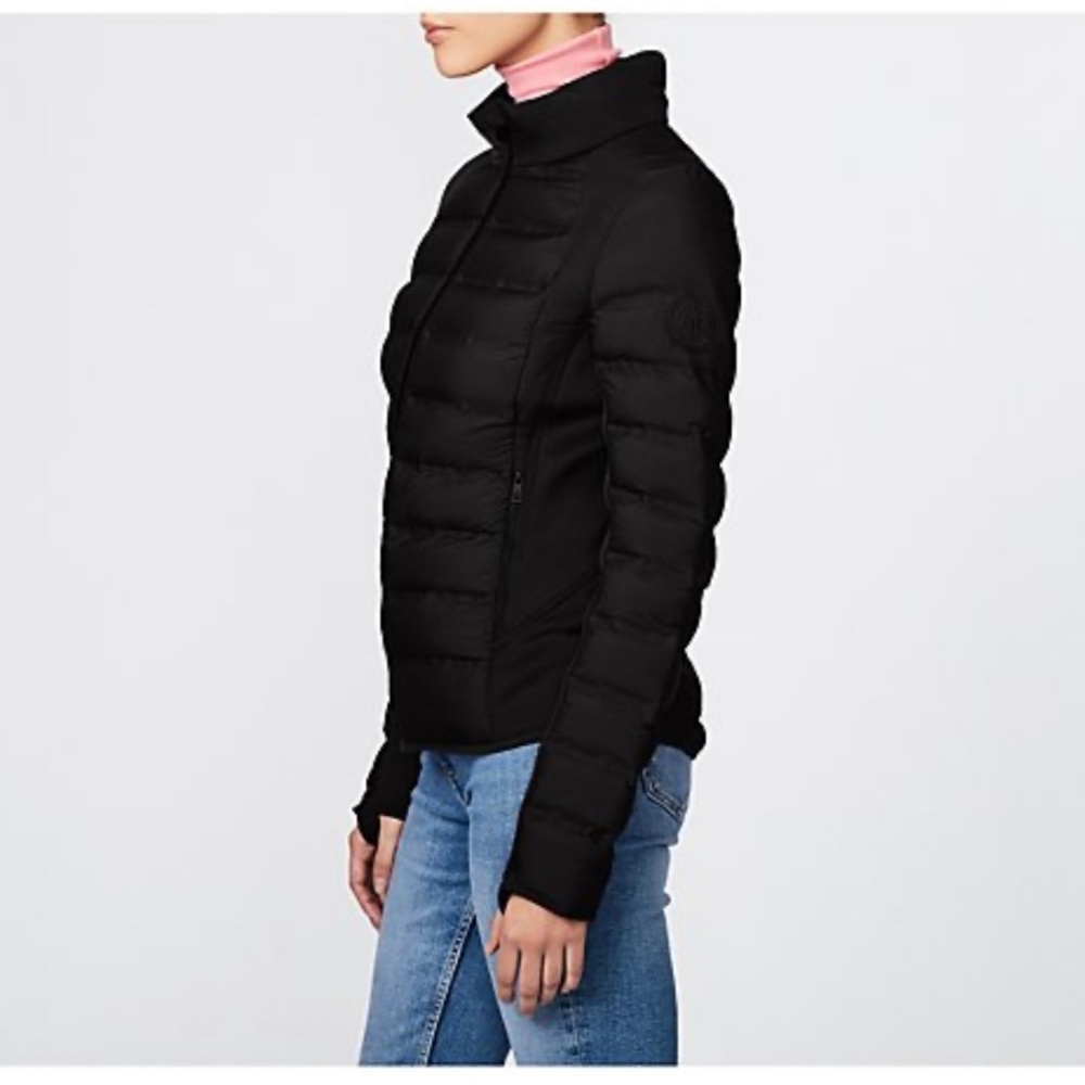 Bernardo Glue Seamed Puffer Jacket black